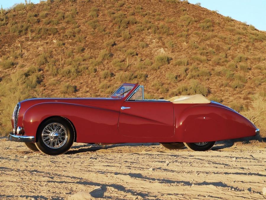  Delahaye 135 M Cabriolet par Pourtout 1948 года  (фото 5 из 9)
